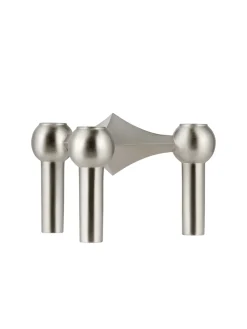 STOFF Nagel Lysestager<Nagel Lysestage, messing fra