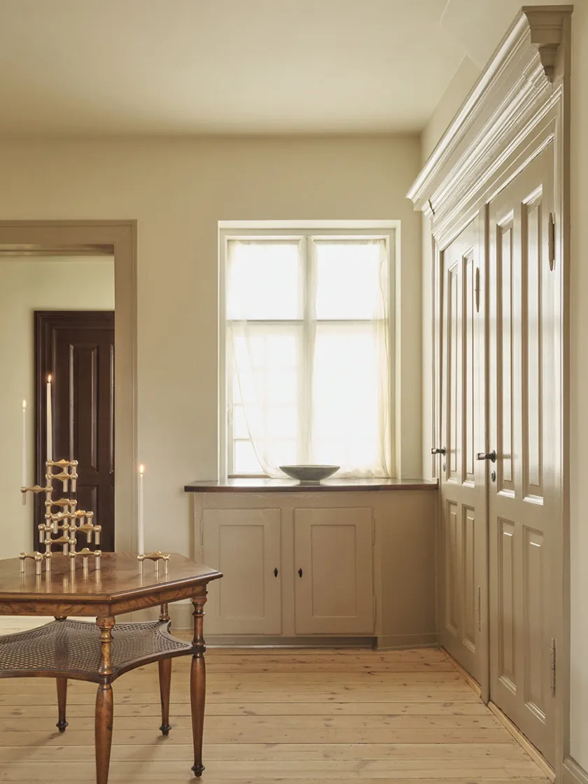 STOFF Nagel Lysestager<Nagel Lysestage, messing fra