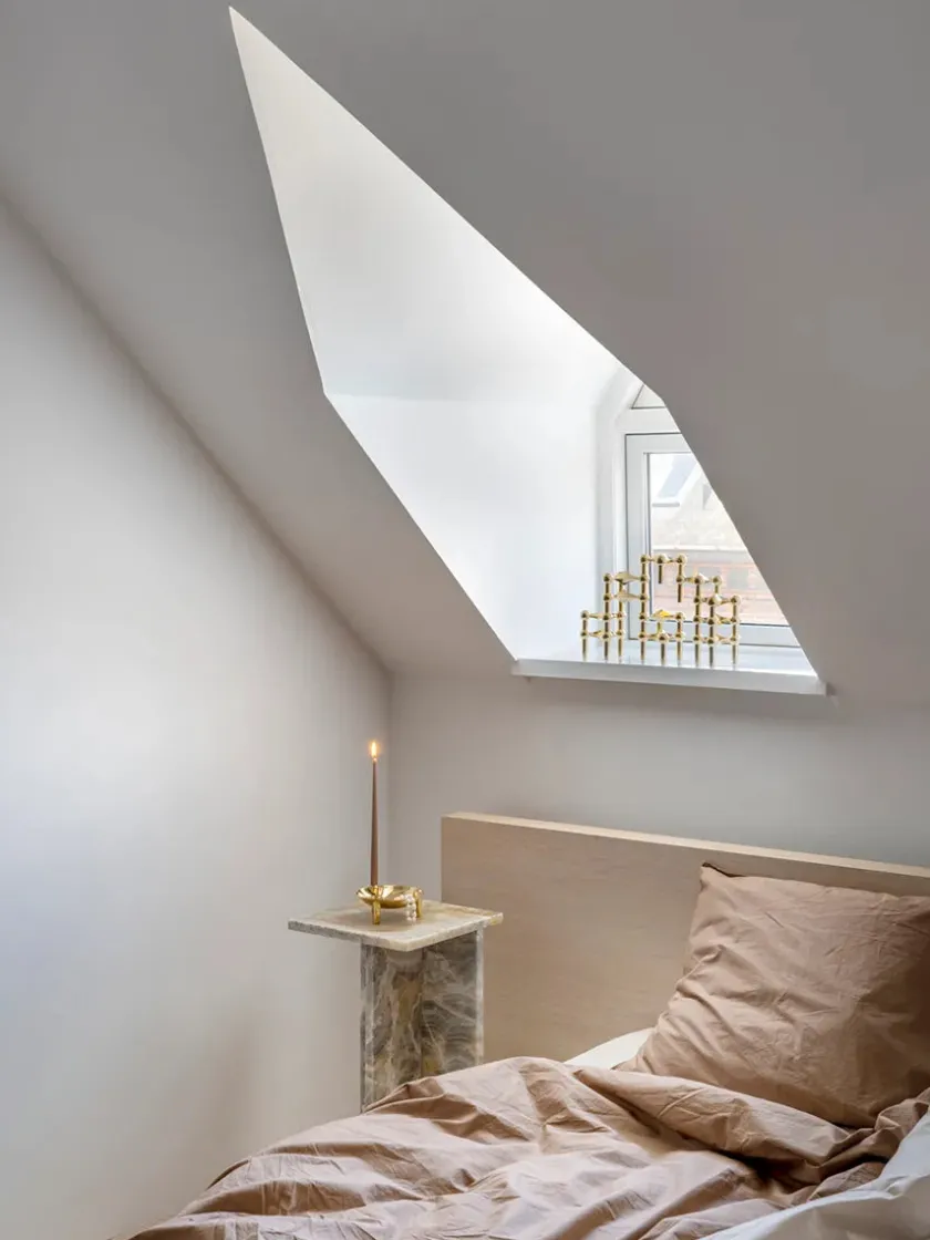 STOFF Nagel Lysestager<Nagel Lysestage, messing fra