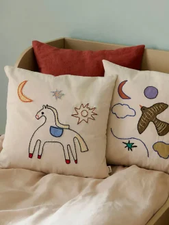 Børn Ferm Living Gaver|Gaver Til Børn<Naive Cushion, bird fra