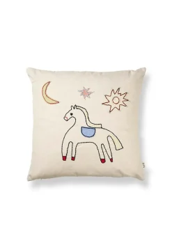 Børn Ferm Living Gaver|Gaver Til Børn<Naive Cushion, horse fra