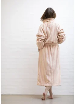 Bongusta Tøj|Badeværelsestekstiler<Naram badekåbe, Dazzling Blue & Rose fra