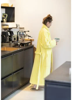 Bongusta Tøj|Badeværelsestekstiler<Naram badekåbe, Tropical & Creme fra