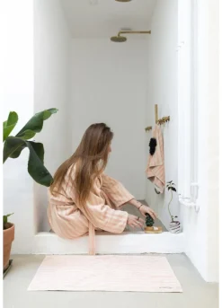Bongusta Tøj|Badeværelsestekstiler<Naram badekåbe, Tropical & Creme fra