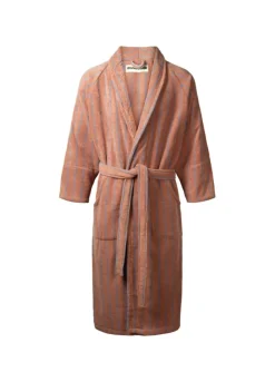 Bongusta Tøj|Badeværelsestekstiler<Naram badekåbe, Tropical & Creme fra