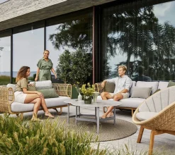 Cane-line Udendørs Loungemøbler<Nest 3-Personers Loungesofa, outdoor fra