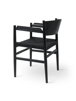 Mater Spisebordsstole<Nestor armstol, sort bøg fra