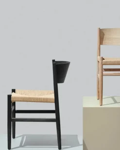 Mater Spisebordsstole<Nestor stol, sort bøg fra