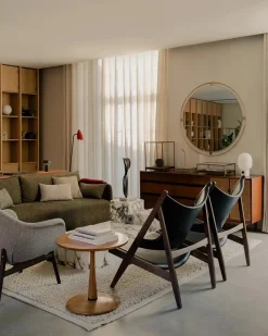 Audo Copenhagen Spejle<Nimbus Mirror Ø110, brass fra