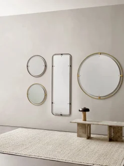 Audo Copenhagen Spejle<Nimbus Mirror Ø110, brass fra