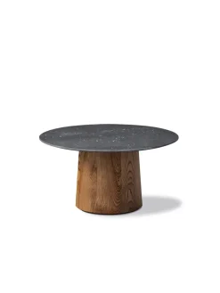 Fredericia Furniture Sofaborde<Niveau Coffee Table Ø 45 cm fra