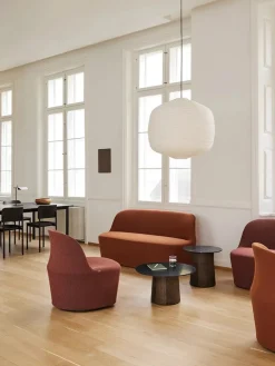 Fredericia Furniture Sofaborde<Niveau Coffee Table Ø 45 cm fra