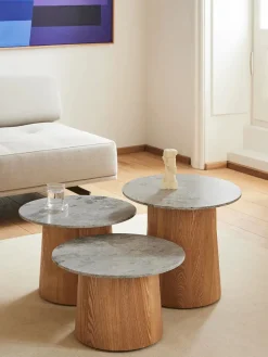 Fredericia Furniture Sofaborde<Niveau Coffee Table Ø 110 cm fra