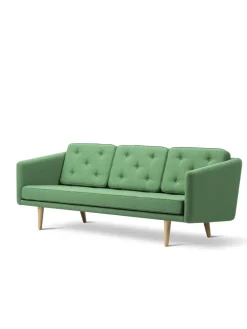 Fredericia Furniture Sofaer<No. 1 Sofa 3-personer, re-wool af Børge Mogensen