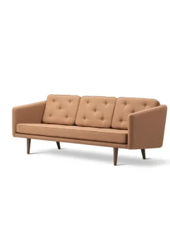 Fredericia Furniture Sofaer<No. 1 Sofa 3-personer, re-wool af Børge Mogensen