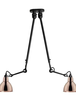 Lampe Gras Spots|Pendler<Nr. 302 dobbelt loftlampe fra