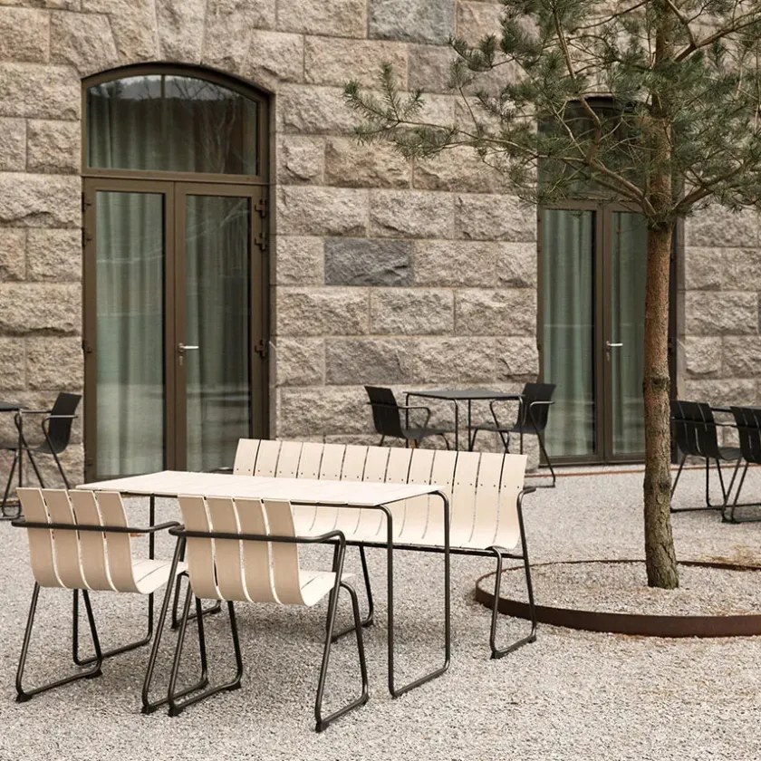 Mater Havebænke<Ocean bænk, sort fra