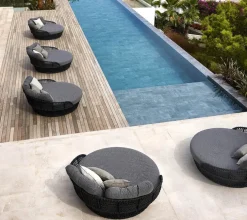 Cane-line Udendørs Loungemøbler<Ocean Daybed, soft rope fra