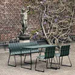 Mater Havestole<Ocean Havestol, burnt red fra