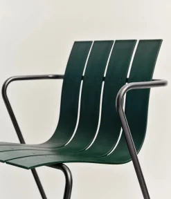 Mater Havestole<Ocean Havestol, burnt red fra