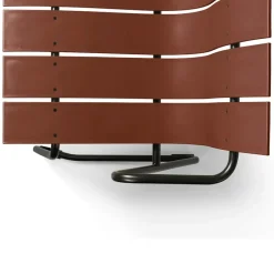 Mater Havestole<Ocean Havestol, burnt red fra