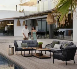 Cane-line Udendørs Loungemøbler|Havestole<Ocean Large Loungestol, soft rope fra