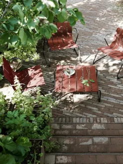 Mater Udendørs Loungemøbler|Havestole<Ocean Loungestol, burnt red fra