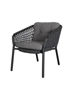 Cane-line Udendørs Loungemøbler|Havestole<Ocean Loungestol, Soft Rope fra