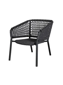 Cane-line Udendørs Loungemøbler|Havestole<Ocean Loungestol, Soft Rope fra