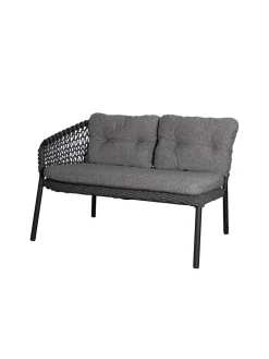 Cane-line Udendørs Loungemøbler<Ocean 2-pers. Sofa, højre modul, Soft Rope fra