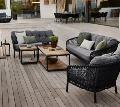Cane-line Udendørs Loungemøbler<Ocean 2-pers. Sofa, soft rope fra