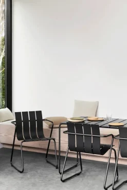 Mater Havestole<Ocean stol, sort fra