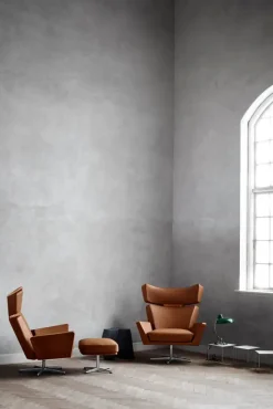 Fritz Hansen Skamler|Fodskamler<Oksen Fodskammel af Arne Jacobsen