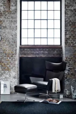 Fritz Hansen Lænestole<Oksen Lænestol af Arne Jacobsen