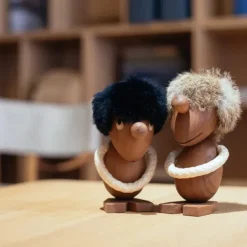 Architectmade Figurer<Optimisten / Pessimisten af Hans Bølling