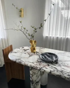 Hein Studio Vaser<Ostrea 25 Vase, gold fra