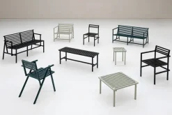 Nine Udendørs Loungemøbler|Haveborde<Ottoman, grøn fra 19 Outdoors