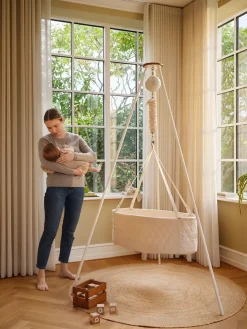 Børn Moonboon Gaver|Gaver Til Børn<Oval Vugge, nature fra