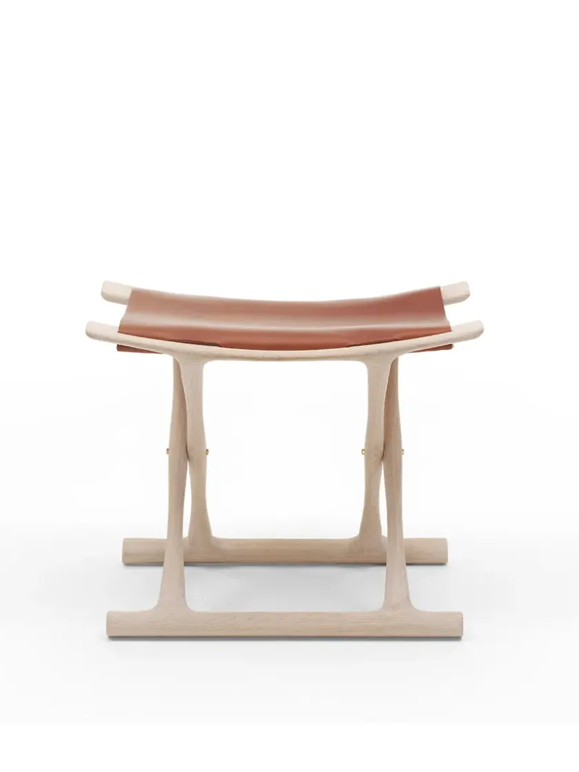 Carl Hansen & Søn Skamler<OW2000 Egypter stol af Ole Wanscher