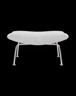 Fredericia Furniture Skamler<OX Skammel - Primo 88 læder i Sort af Hans J. Wegner