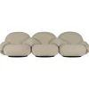 GUBI Sofaer<Pacha sofa 3-seater w. armrests and middle fra