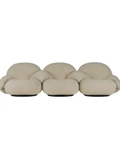 GUBI Sofaer<Pacha sofa 3-seater w. armrests and middle fra
