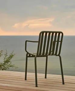 HAY Havestole<Palissade Armchair, olive fra