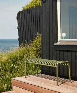 HAY Havebænke<Palissade Bench, antracit fra