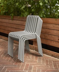 HAY Havestole<Palissade Chair, sky grey fra