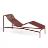 HAY Solvogne/Liggestole<Palissade Chaise Longue, iron red fra