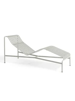 HAY Solvogne/Liggestole<Palissade Chaise Longue, sky grey fra