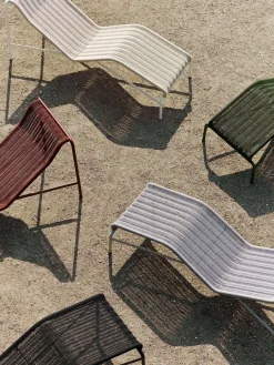 HAY Solvogne/Liggestole<Palissade Cord Chaise Longue fra