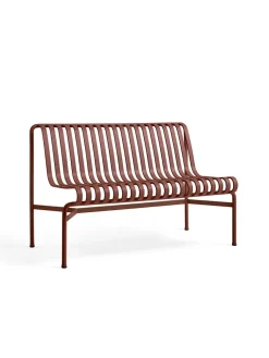 HAY Havebænke<Palissade Dining Bench uden armlæn, iron red fra