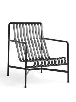 HAY Udendørs Loungemøbler|Havestole<Palissade Lounge Chair High, antracit fra